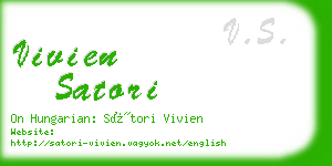 vivien satori business card
